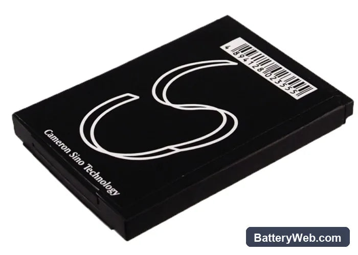 LG KG288 Replacement Battery, 3.7V, 600mAh, Li-ion 4