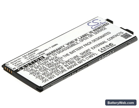 LG G5 Replacement Battery, 3.8V, 1900mAh, Li-ion 1