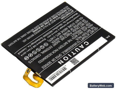 LG G6 Replacement Battery, 3.8V, 3300mAh, Li-Polymer 3