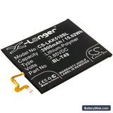 LG K510 Replacement Battery, 3.85V, 3900mAh, Li-Polymer 1