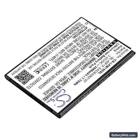 LG Rebel 2 Replacement Battery, 3.85V, 2000mAh, Li-ion 2