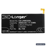 LG M320 Replacement Battery, 3.85V, 4500mAh, Li-Polymer 3