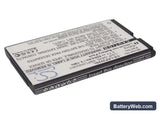 LG KG120 Replacement Battery, 3.7V, 850mAh, Li-ion 2
