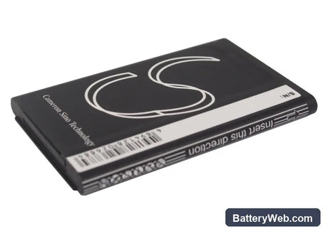LG KG120 Replacement Battery, 3.7V, 850mAh, Li-ion 3