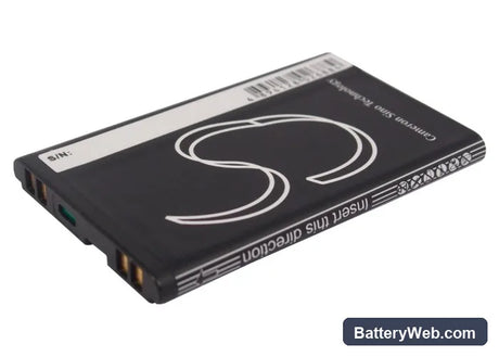 LG KG120 Replacement Battery, 3.7V, 850mAh, Li-ion 4