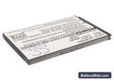 LG P350 Replacement Battery, 3.7V, 1250mAh, Li-ion 2