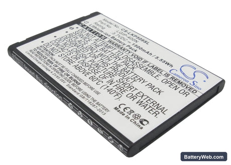 AT&T Phoenix Replacement Battery, 3.7V, 1500mAh, Li-ion 1