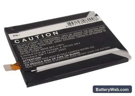 LG Optimus G2 Replacement Battery, 3.8V, 3000mAh, Li-Polymer 3