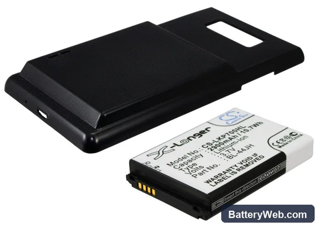 LG Optimus L7 Replacement Battery, 3.7V, 2900mAh, Li-ion 1