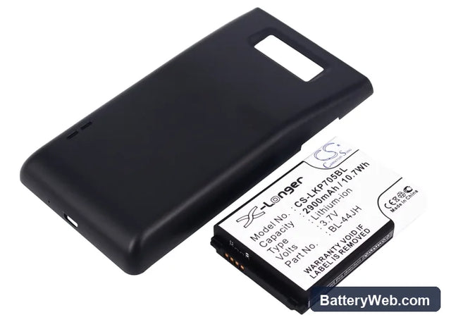LG Optimus P705 Replacement Battery, 3.7V, 2900mAh, Li-ion 1