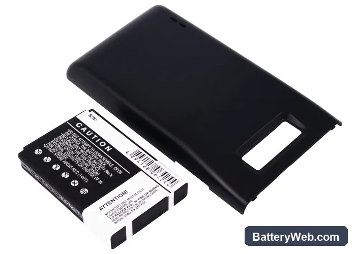 LG Optimus P705 Replacement Battery, 3.7V, 2900mAh, Li-ion 3