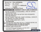 MetroPCS 4G Replacement Battery, 3.7V, 1400mAh, Li-ion 5