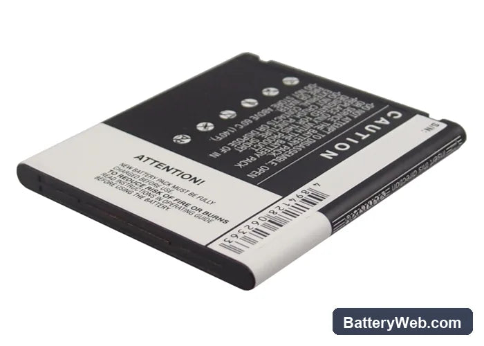 LG Optimus LTE Replacement Battery, 3.7V, 1600mAh, Li-ion 3