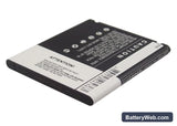 LG Optimus LTE Replacement Battery, 3.7V, 1600mAh, Li-ion 3