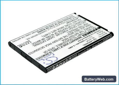 LG P940 Replacement Battery, 3.7V, 1200mAh, Li-ion 1