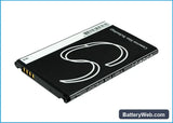 LG P940 Replacement Battery, 3.7V, 1200mAh, Li-ion 3