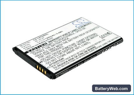 LG P940 Replacement Battery, 3.7V, 1200mAh, Li-ion 4