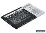 LG P940 Replacement Battery, 3.7V, 1700mAh, Li-ion 4