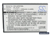 LG P970 Replacement Battery, 3.7V, 1200mAh, Li-ion 5