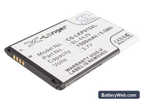 Alltel AS855 Replacement Battery, 3.7V, 1500mAh, Li-ion 1