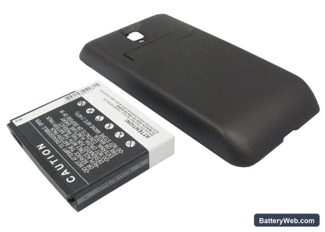 LG P990 Replacement Battery, 3.7V, 2400mAh, Li-ion 3