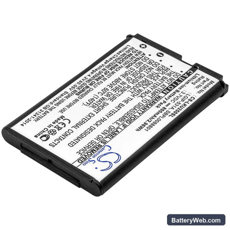 LG GB100 Replacement Battery, 3.7V, 800mAh, Li-ion 2