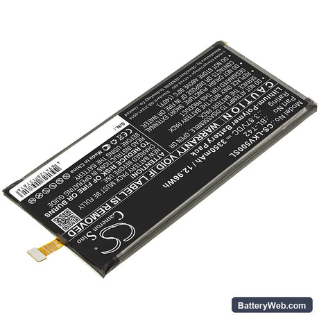 LG V510N Replacement Battery, 3.87V, 3350mAh, Li-Polymer 2