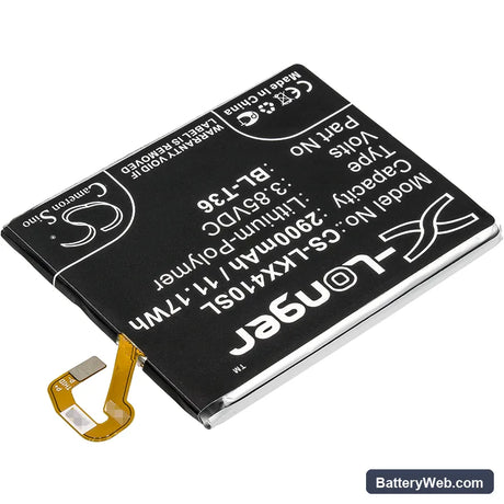 LG X410 Replacement Battery, 3.85V, 2900mAh, Li-Polymer 2