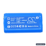 Ledlenser MH7 Replacement Battery, 3.7V, 2000mAh, Li-ion 3