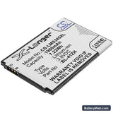 LG Optimus C40 Replacement Battery, 3.8V, 1900mAh, Li-ion 1