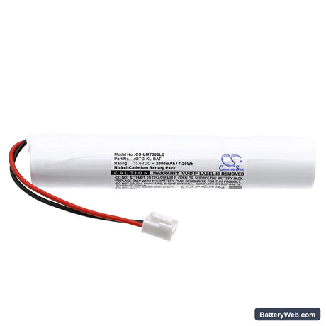 Lumenxl OTG-KL Replacement Battery, 3.6V, 2000mAh, Ni-CD 3