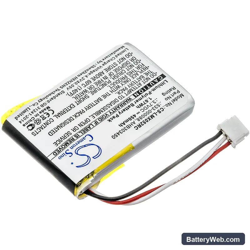 Logitech MX Master Replacement Battery, 3.7V, 450mAh, Li-Polymer 2