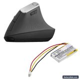 Logitech MX Vertical Replacement Battery, 3.7V, 180mAh, Li-Polymer 6