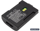 LXE MX7 Replacement Battery, 7.4V, 3400mAh, Li-ion 1