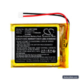Lionelo Babyline 7.1 Replacement Battery, 3.7V, 1100mAh, Li-Polymer 3