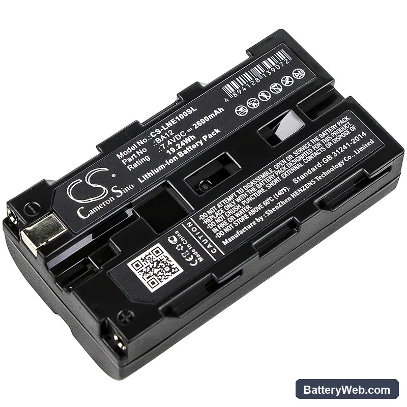 Line 6 JTV James Tyler Variax Replacement Battery, 7.4V, 2600mAh, Li-ion 1