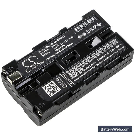 Line 6 JTV James Tyler Variax Replacement Battery, 7.4V, 2600mAh, Li-ion 1