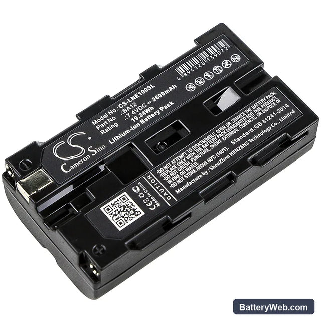 Line 6 JTV James Tyler Variax Replacement Battery, 7.4V, 2600mAh, Li-ion 1