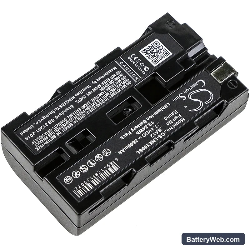 Line 6 JTV James Tyler Variax Replacement Battery, 7.4V, 2600mAh, Li-ion 2