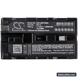 Line 6 JTV James Tyler Variax Replacement Battery, 7.4V, 2600mAh, Li-ion 3