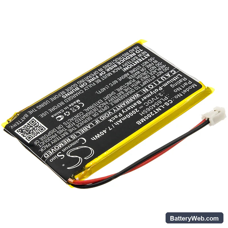 Luvion Prestige Touch 2 Replacement Battery, 3.7V, 2000mAh, Li-Polymer 2