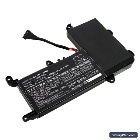 Lenovo Legion Y720-15IKB(80VR/81CQ) Replacement Battery, 15.36V, 3800mAh, Li-Polymer 1