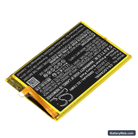 Logitech G Cloud Replacement Battery, 3.85V, 5900mAh, Li-Polymer 2