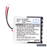 Logitech ClearChat PC Replacement Battery, 3.7V, 450mAh, Li-Polymer 3