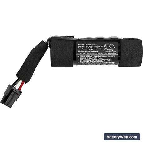 Logitech UE Boom Replacement Battery, 3.7V, 3400mAh, Li-ion 3