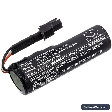 Logitech UE Ultimate Replacement Battery, 3.7V, 2600mAh, Li-ion 1