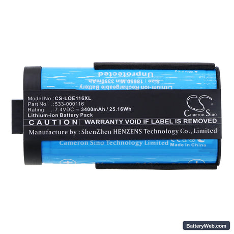Logitech UE MegaBoom Replacement Battery, 7.4V, 3400mAh, Li-ion 3