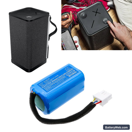 Logitech Ultimate Ears hyperboom 3 Replacement Battery, 14.4V, 3400mAh, Li-ion 6