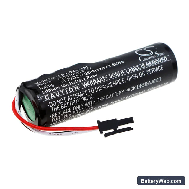 Logitech Ultimate Ears Blast Replacement Battery, 3.7V, 2600mAh, Li-ion 1