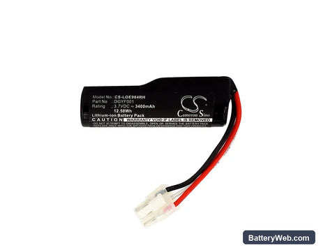 Logitech UE Boombox Replacement Battery, 3.7V, 3400mAh, Li-ion 5